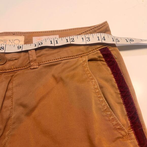 Anthropologie Chino Pants with Velvet Trim, size 26, EUC - Picture 8 of 10